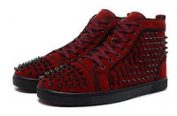 louboutin red suede